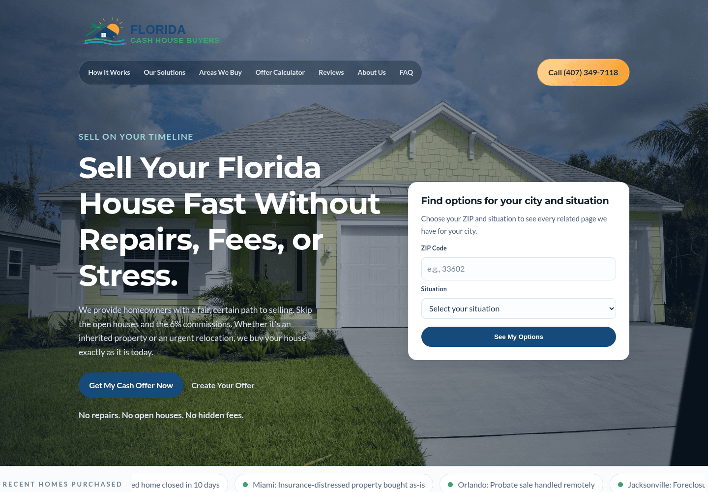 Florida Cash House Buyers 7SVN Intelligence case study
